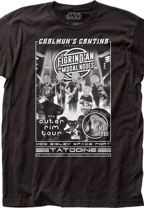 Figrin D'an and the Modal Nodes Poster Star Wars T-Shirt