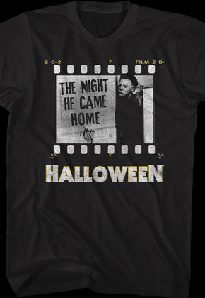 Film Strip Halloween T-Shirt