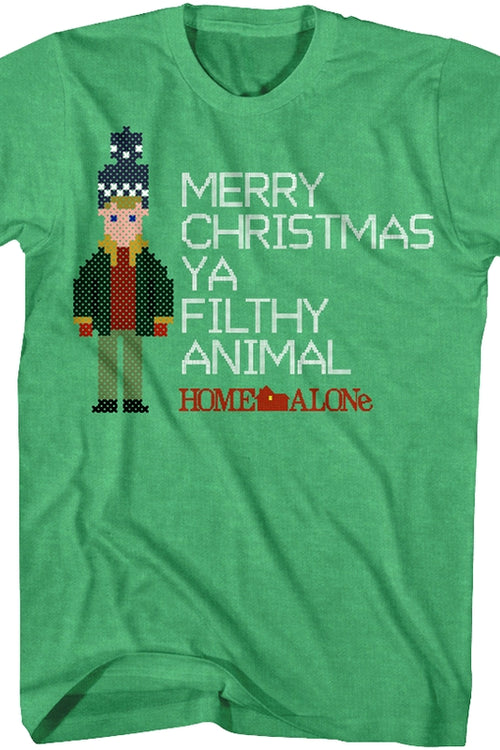 Merry Christmas Filthy Animal Home Alone T-Shirtmain product image