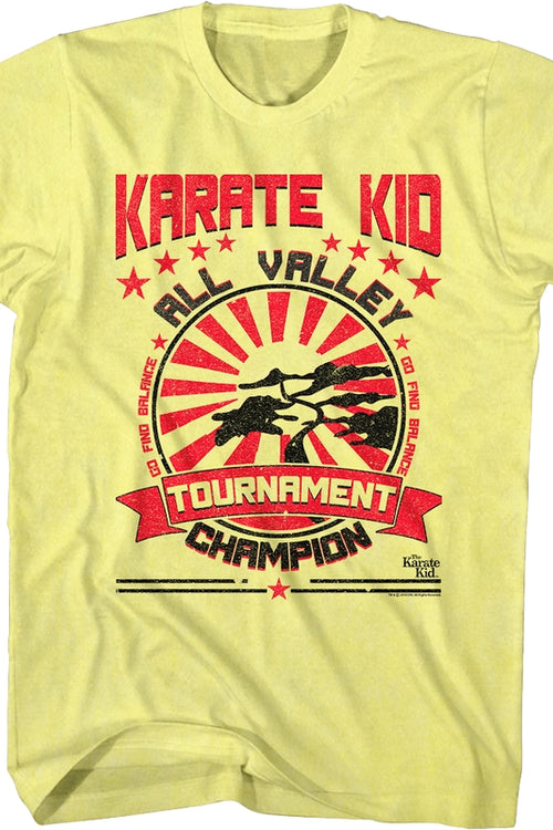 Find Balance Karate Kid T-Shirtmain product image