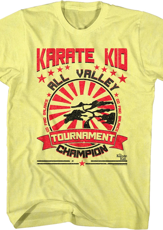 Find Balance Karate Kid T-Shirt - main product image