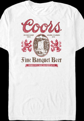 Fine Banquet Beer Coors T-Shirt