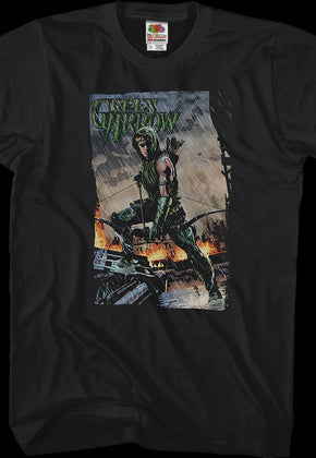 Fire and Rain Green Arrow T-Shirt