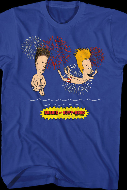 Firework Swim Beavis And Butt-Head T-Shirtmain product image