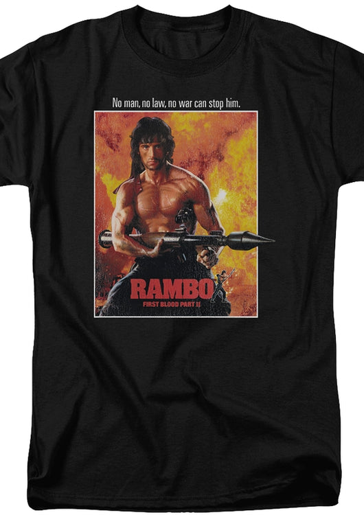 First Blood Part II Rambo Shirt - main product image