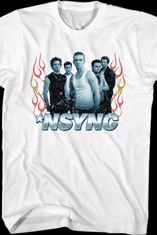 Flames NSYNC Shirtmain product image