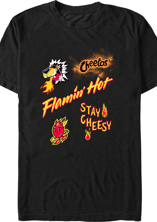Flamin' Hot Stay Cheesy Cheetos T-Shirt - main product image