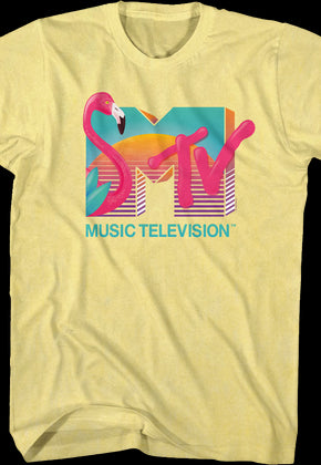 Flamingo Logo MTV Shirt