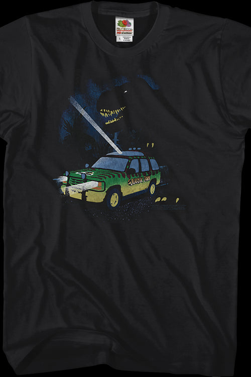 Flashlight Jurassic Park T-Shirtmain product image