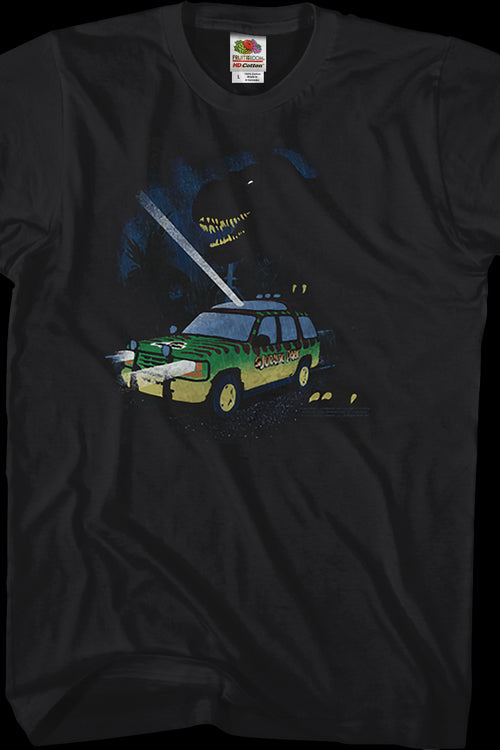 Flashlight Jurassic Park T-Shirtmain product image