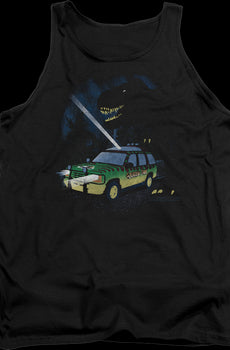 Flashlight Jurassic Park Tank Top