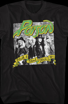 Flesh and Blood Tour Poison T-Shirt