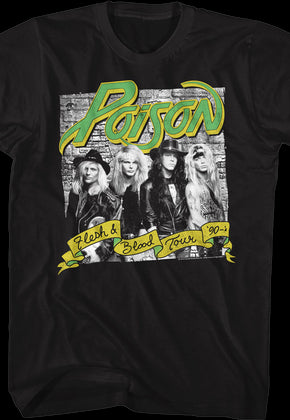 Flesh and Blood Tour Poison T-Shirt