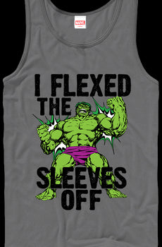 Flexed the Sleeves Off Incredible Hulk Tank Top