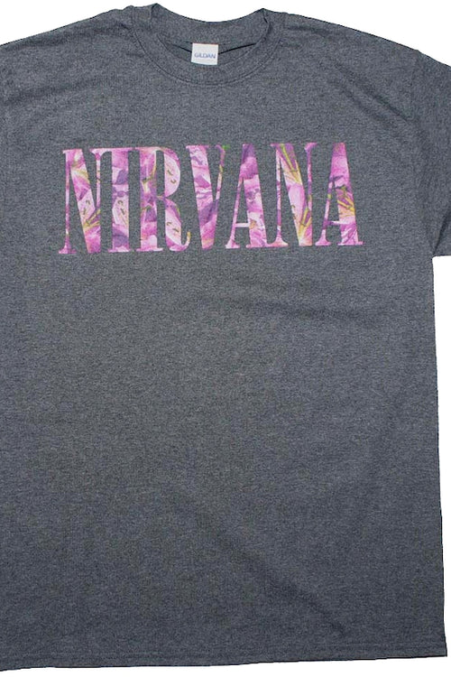 Floral Logo Nirvana T-Shirtmain product image