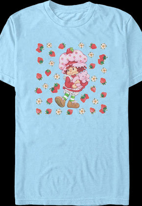 Flower Field Strawberry Shortcake T-Shirt
