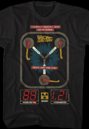 Flux Capacitor Back To The Future Shirt