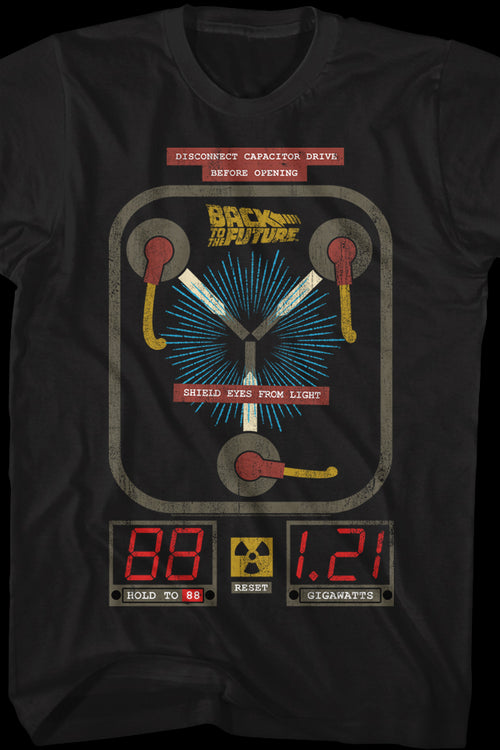 Flux Capacitor Back To The Future Shirtmain product image