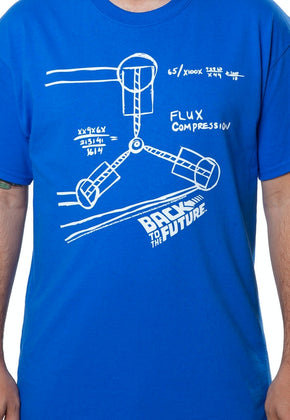 Flux Capacitor Sketch T-Shirt