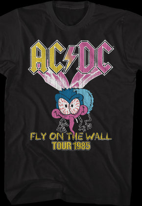Fly On The Wall Tour 1985 ACDC Shirt
