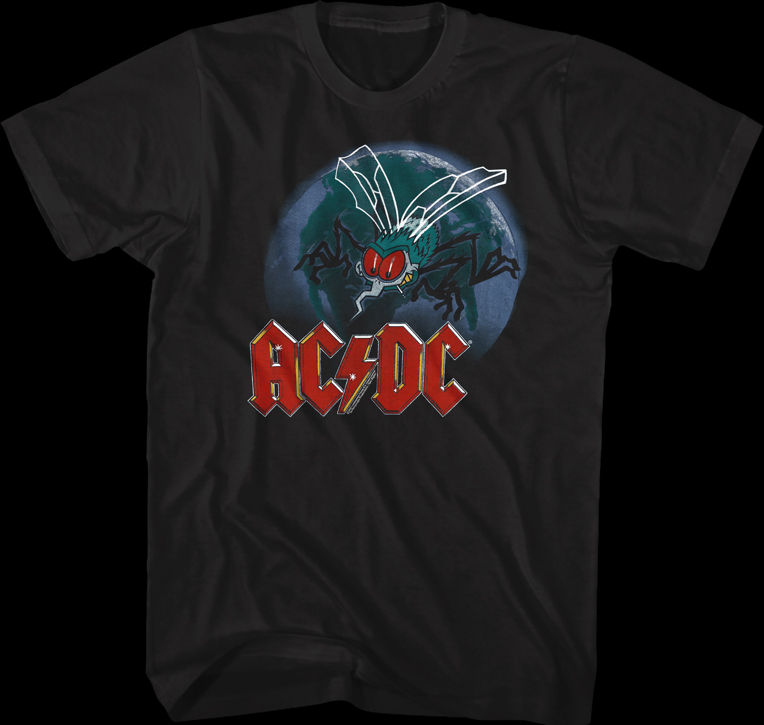 ACDC Tour The On Fly Wall Shirt