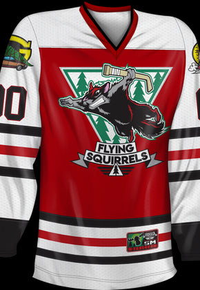 Flying Squirrels Christmas Vacation Hockey Jersey