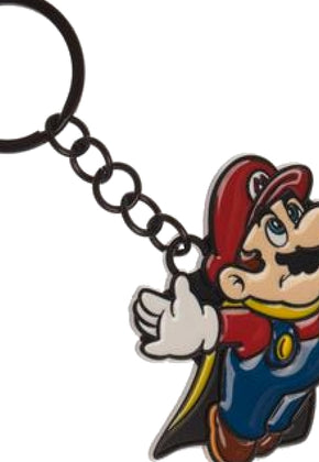 Flying Super Mario Nintendo Keychain