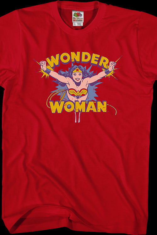 Flying Wonder Woman DC Comics T-Shirtmain product image