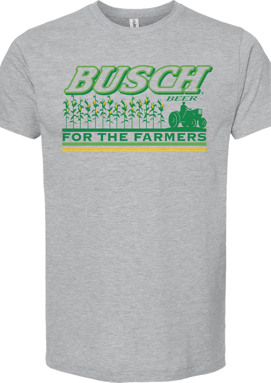 For The Farmers Busch Beer T-Shirt - main product image