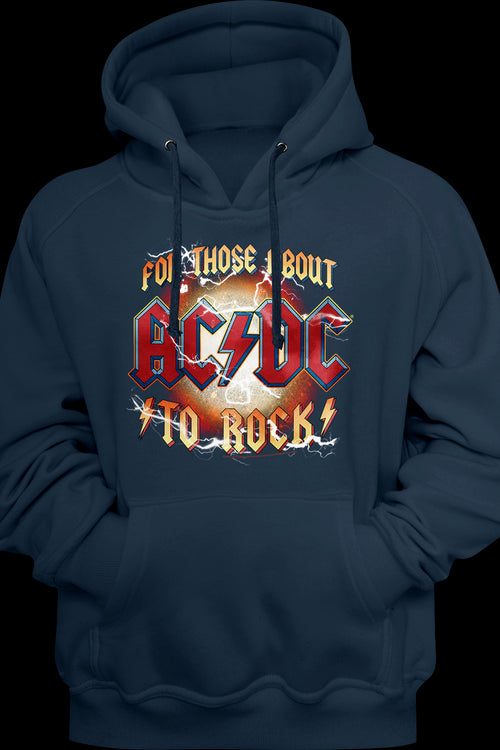 For Those About To Rock ACDC Hoodiemain product image