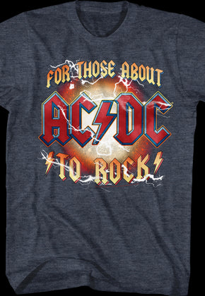 For Those About To Rock ACDC T-Shirt