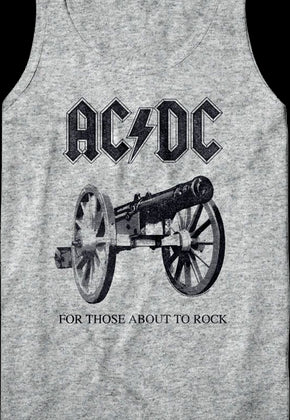 For Those About To Rock ACDC Tank Top