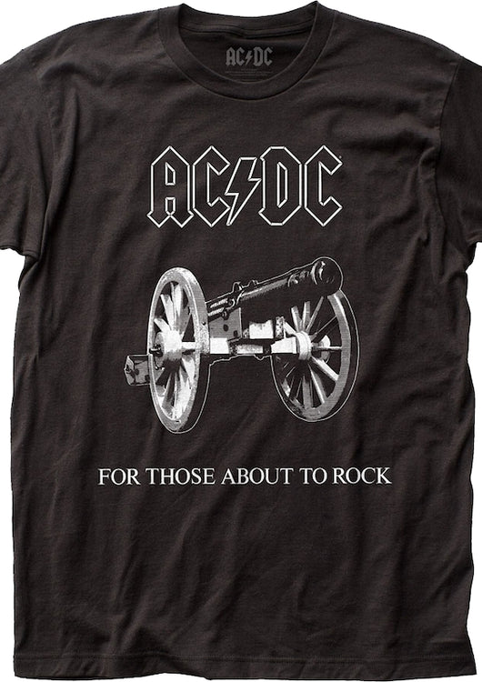 For Those About To Rock Cannon ACDC Shirt - main product image