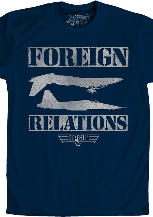 Foreign Relations Top Gun T-Shirt - main product image