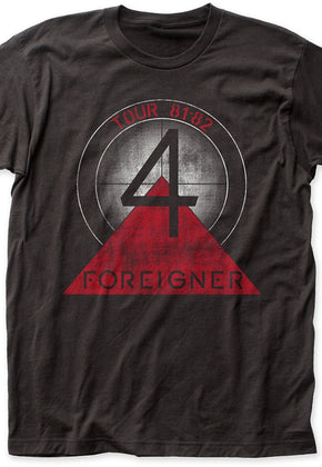 Foreigner 4 Album Tour T-Shirt