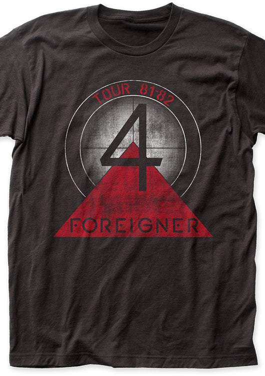 Foreigner 4 Album Tour T-Shirt - main product image