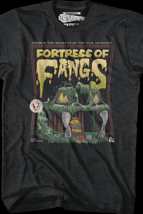 Fortress Of Fangs Poster Dungeons & Dragons T-Shirtmain product image