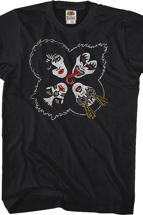 Trevco Four Heads KISS T-Shirtmain product image
