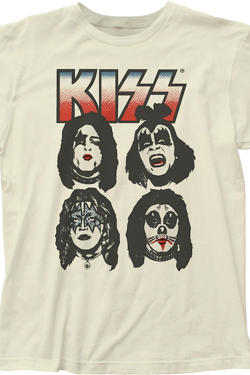 Four Painted Faces KISS T-Shirtmain product image