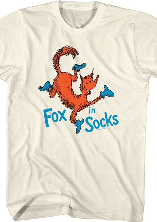 Fox In Socks Dr. Seuss T-Shirt - main product image