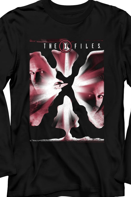 Fox Mulder and Dana Scully X-Files Long Sleeve Shirtmain product image