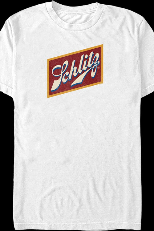 Framed Logo Schlitz Beer T-Shirtmain product image