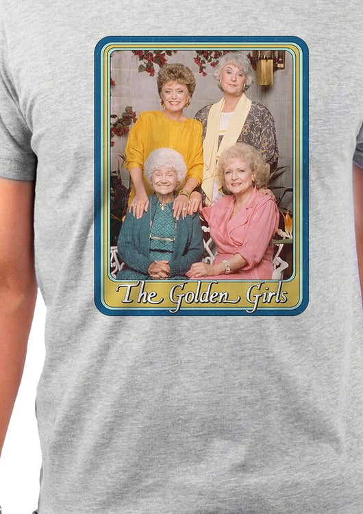 Retro Framed Picture Golden Girls Tee Shirt - main product image
