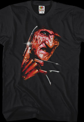 Freddy Close-Up Nightmare On Elm Street T-Shirt