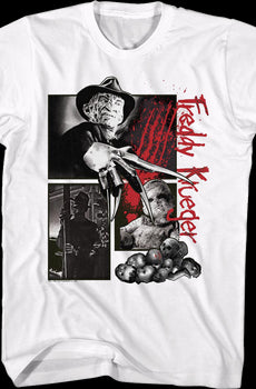 Freddy Krueger Collage Nightmare On Elm Street T-Shirt