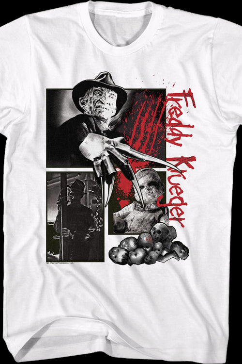 Freddy Krueger Collage Nightmare On Elm Street T-Shirtmain product image
