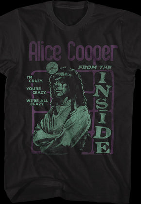 From The Inside Alice Cooper T-Shirt