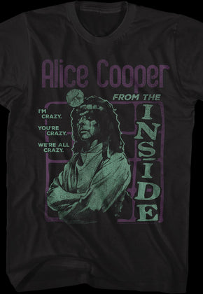 From The Inside Alice Cooper T-Shirt