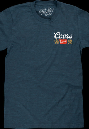 Front & Back Coors T-Shirt