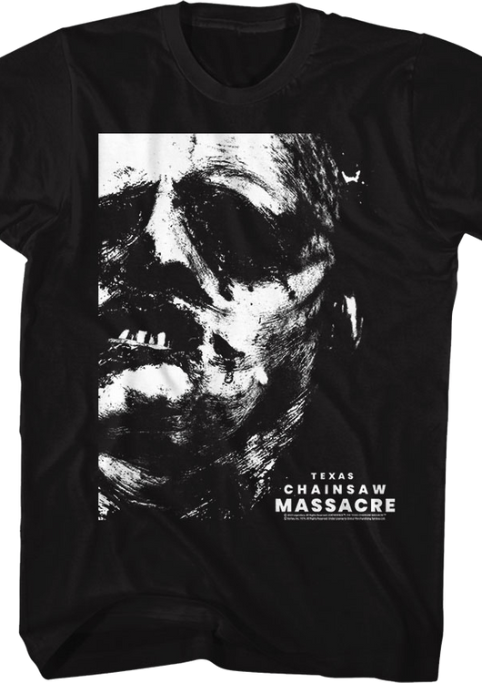 Front & Back Leatherface Texas Chainsaw Massacre T-Shirt - main product image